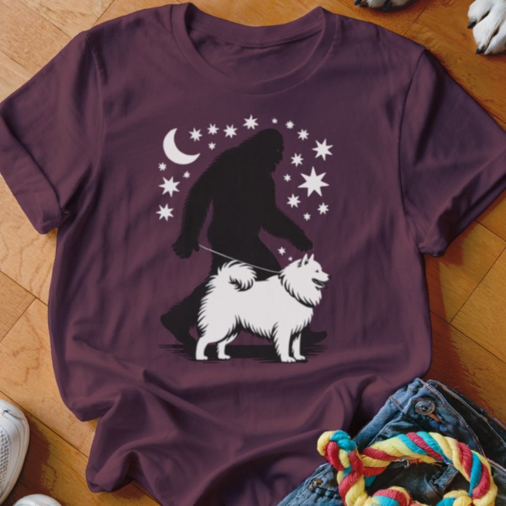 Bigfoot Samoyed Shirt - The Pawsitive Initiative