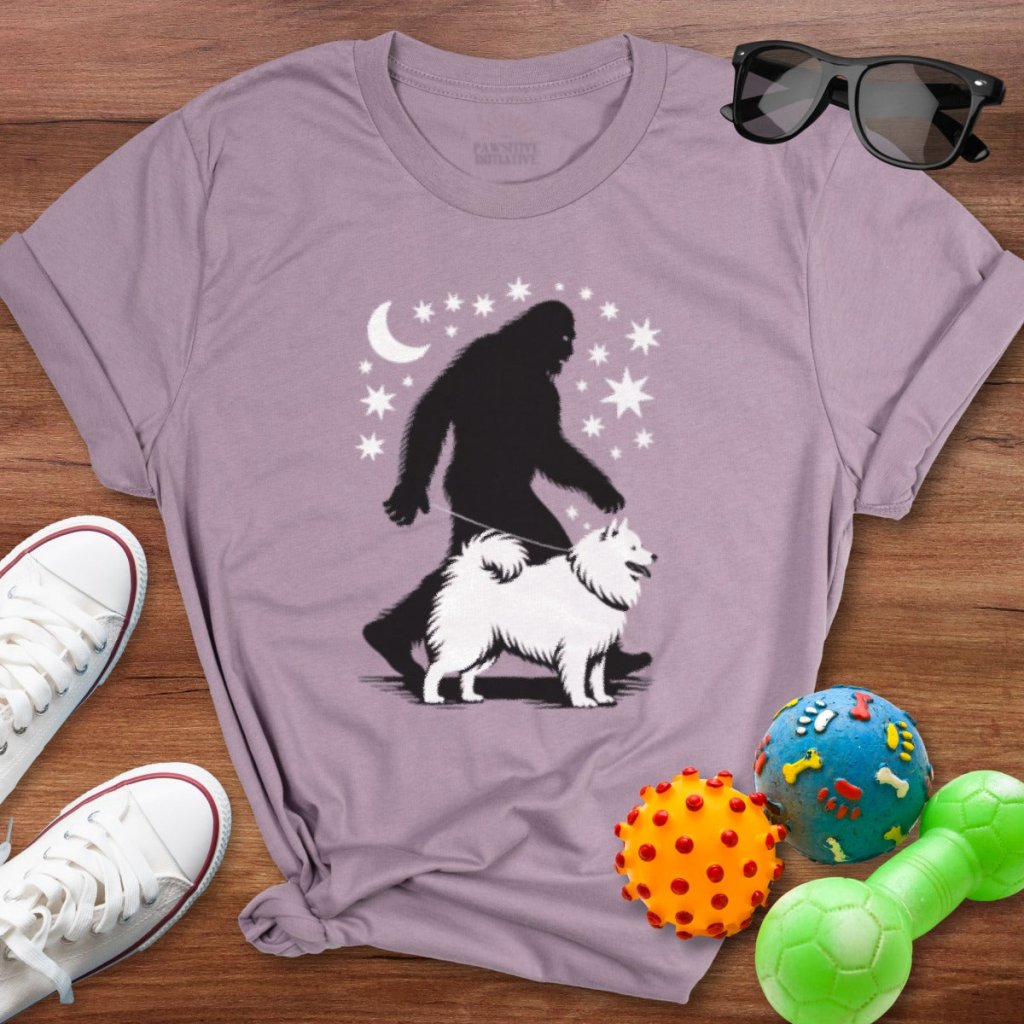 Bigfoot Samoyed Shirt - The Pawsitive Initiative