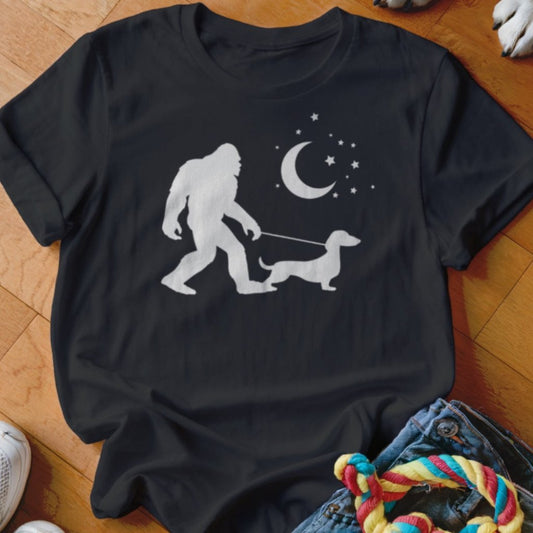 Bigfoot Walking Doxie Shirt - The Pawsitive Initiative