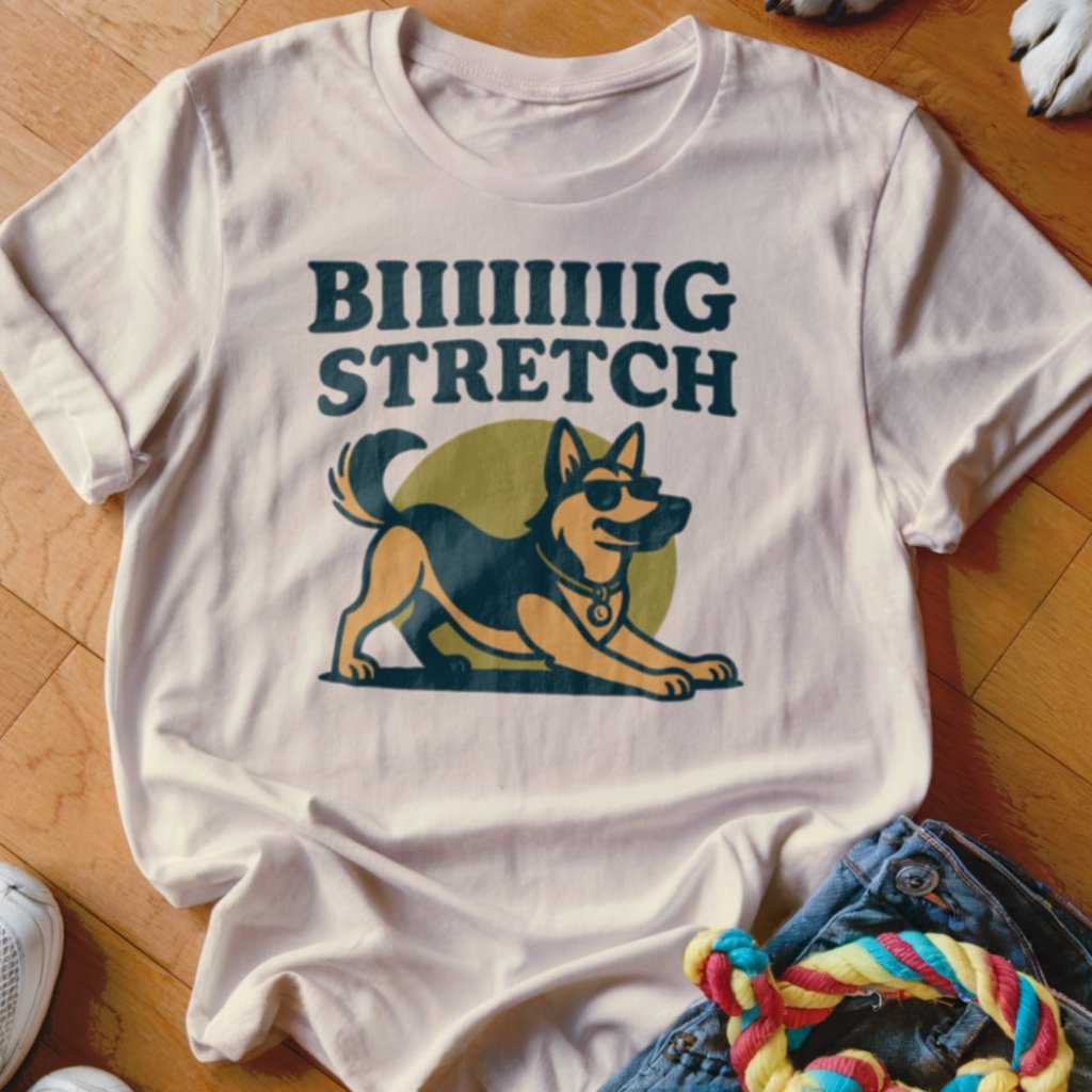 Biiiiig Stretch Shirt - The Pawsitive Initiative