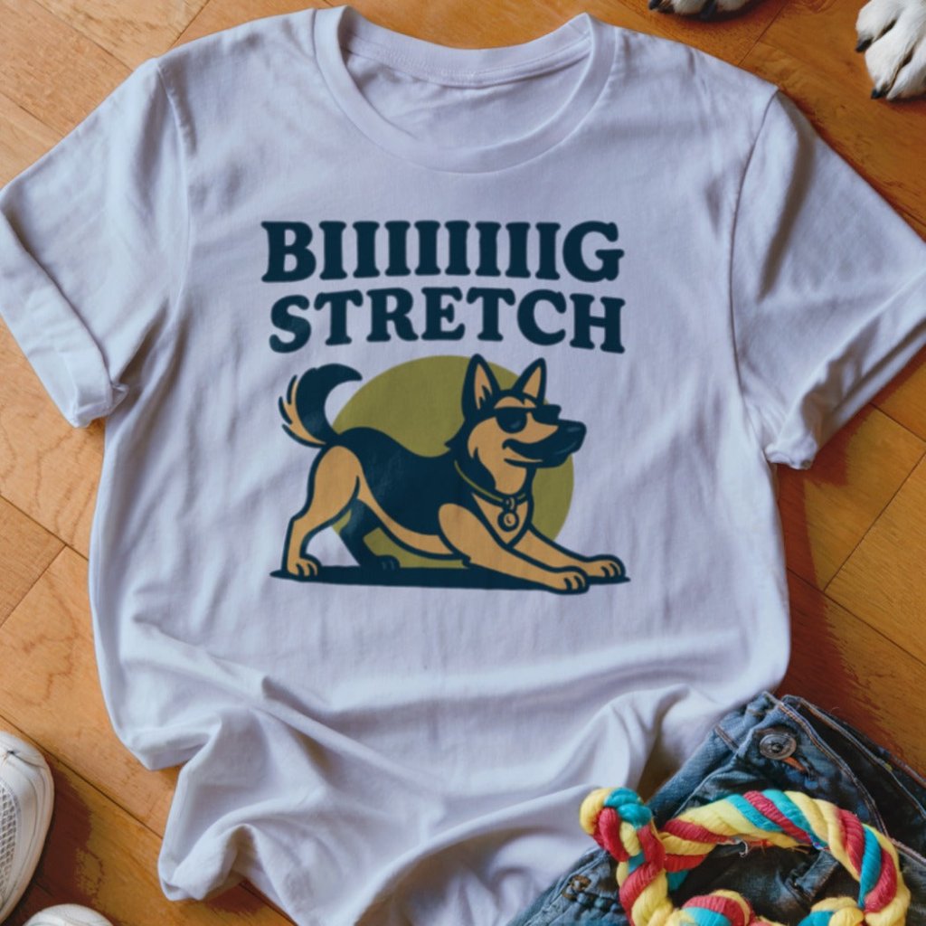 Biiiiig Stretch Shirt - The Pawsitive Initiative