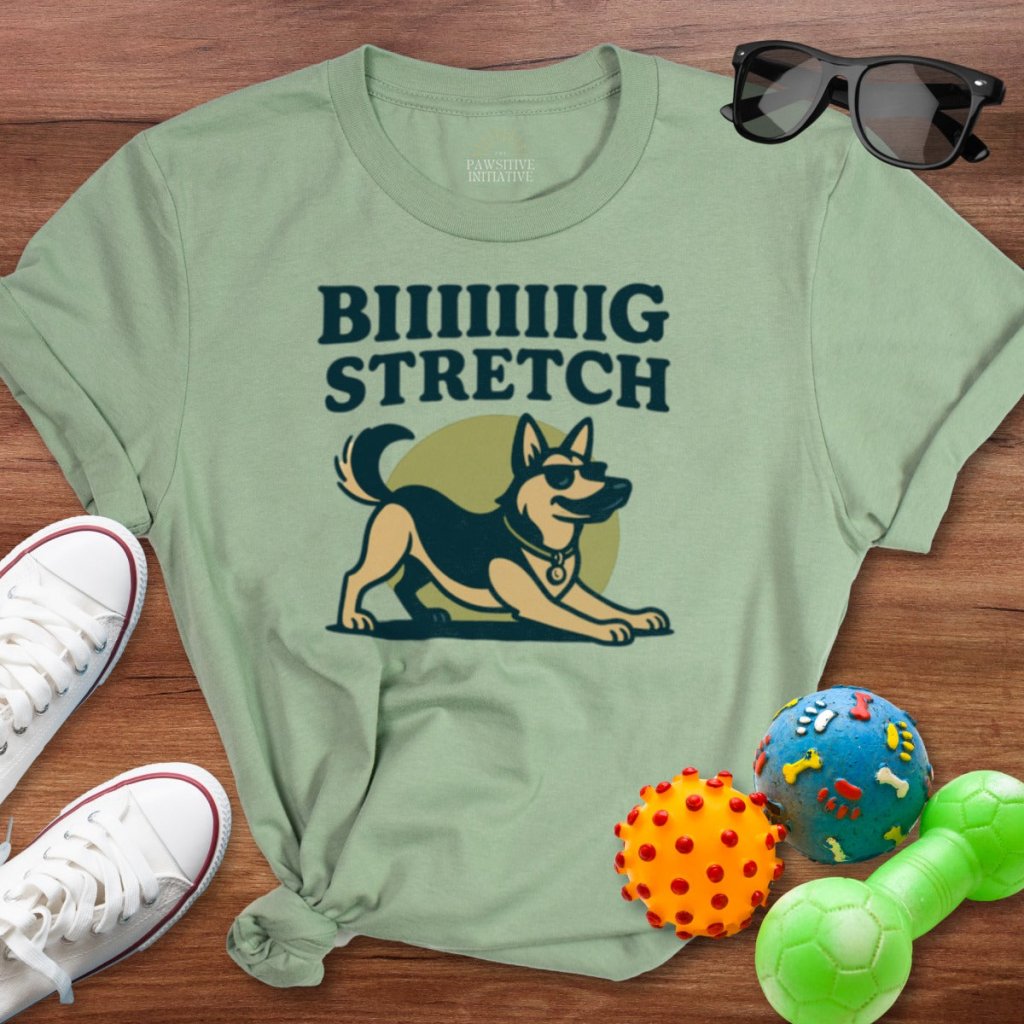 Biiiiig Stretch Shirt - The Pawsitive Initiative
