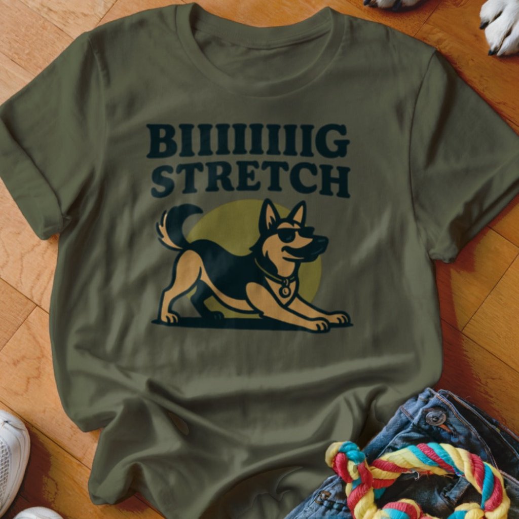 Biiiiig Stretch Shirt - The Pawsitive Initiative