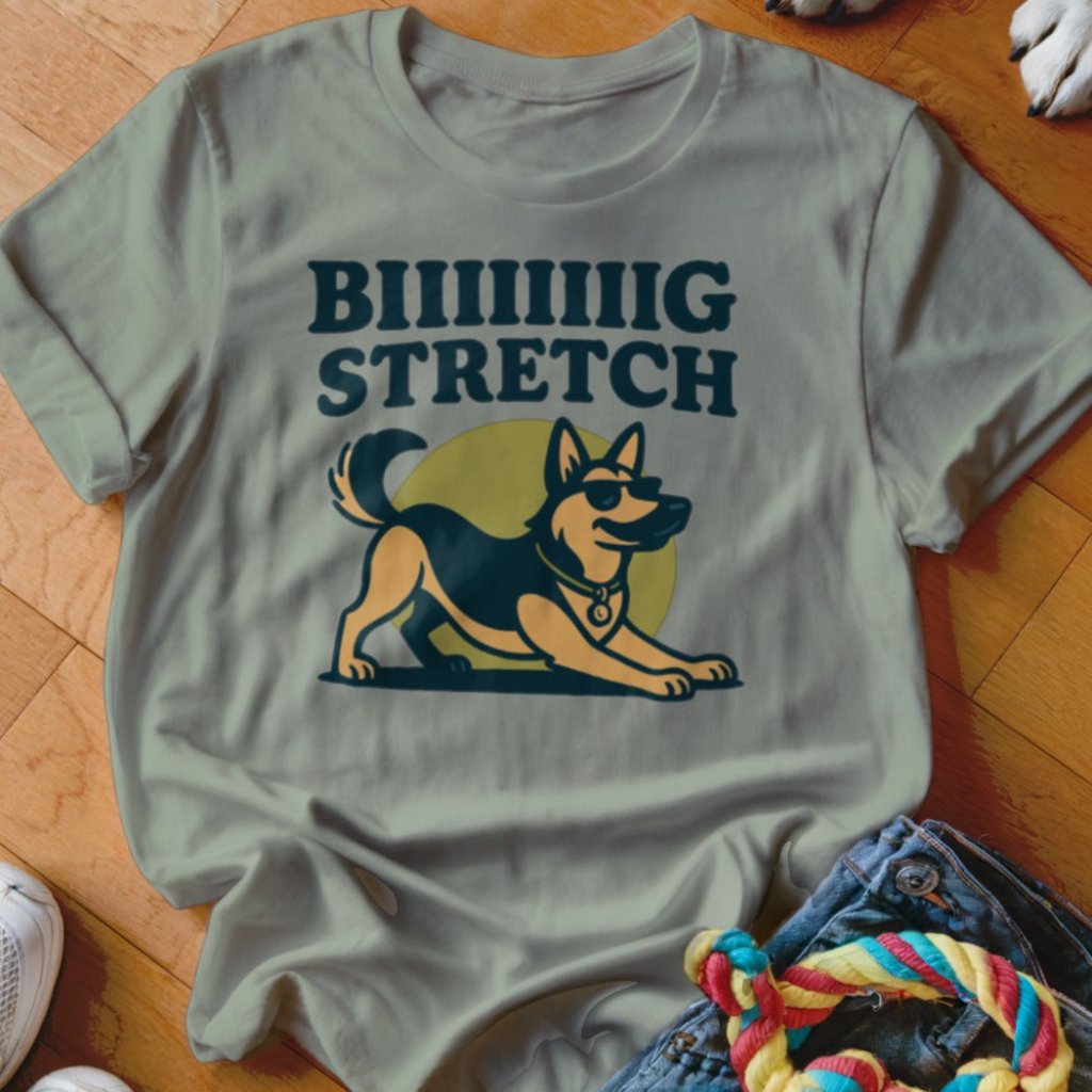Biiiiig Stretch Shirt - The Pawsitive Initiative