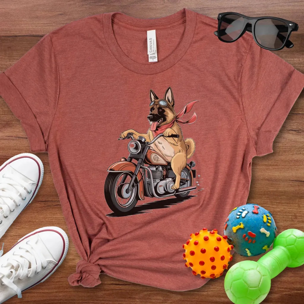 Biker Dog Shirt - The Pawsitive Initiative
