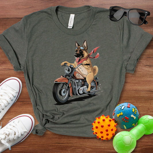 Biker Dog Shirt - The Pawsitive Initiative