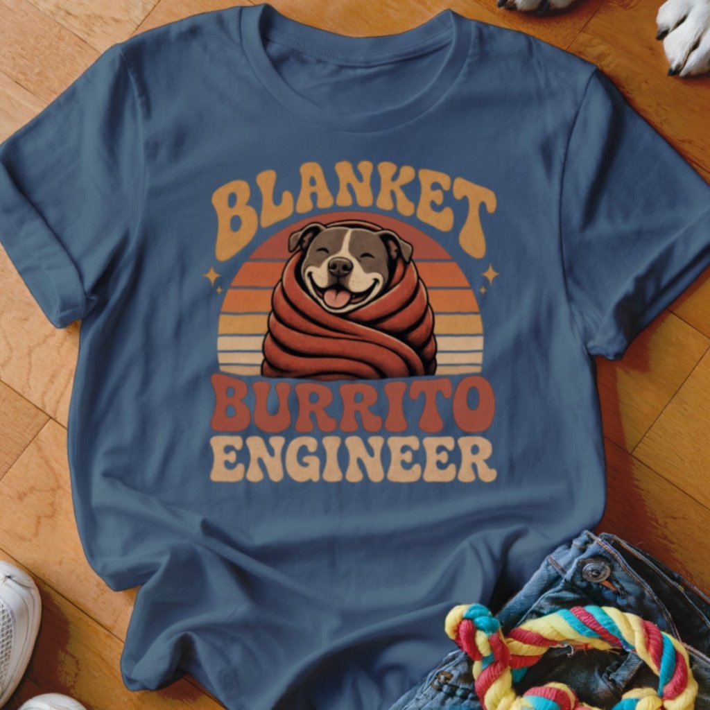 Blanket Burrito Engineer Shirt - The Pawsitive Initiative