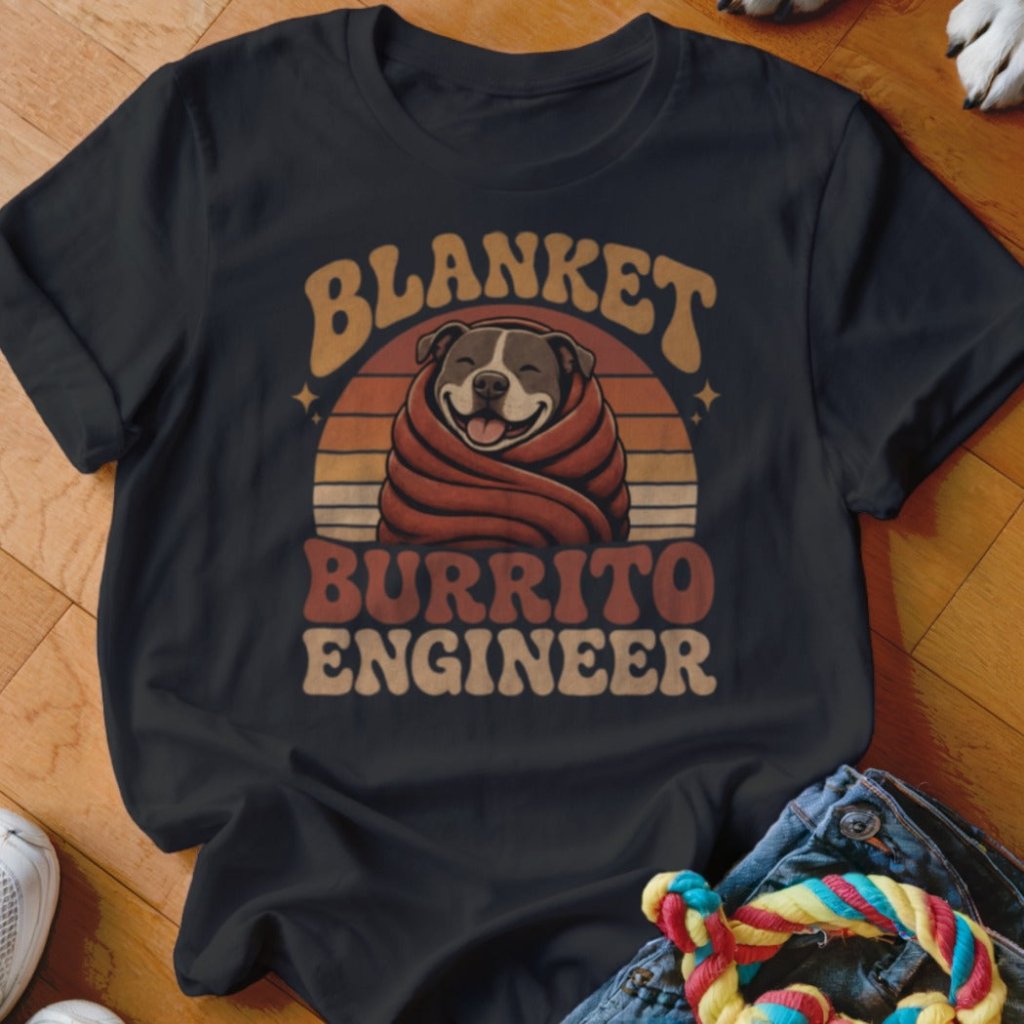 Blanket Burrito Engineer Shirt - The Pawsitive Initiative