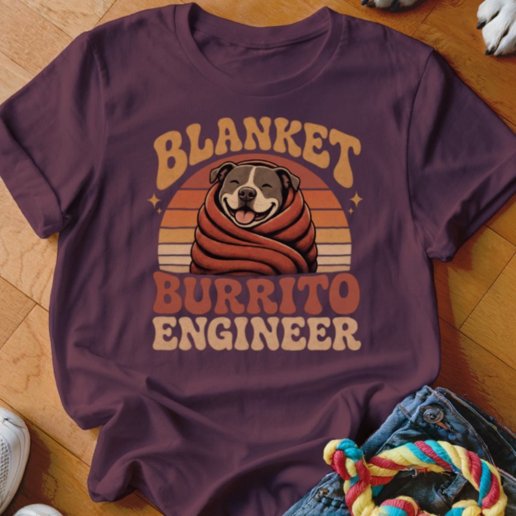 Blanket Burrito Engineer Shirt - The Pawsitive Initiative