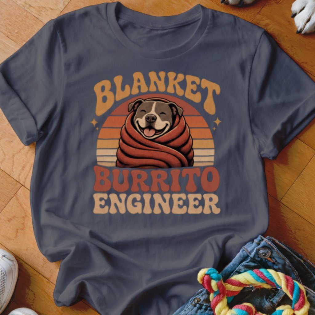 Blanket Burrito Engineer Shirt - The Pawsitive Initiative