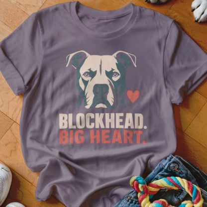 Blockhead Big Heart Shirt - The Pawsitive Initiative