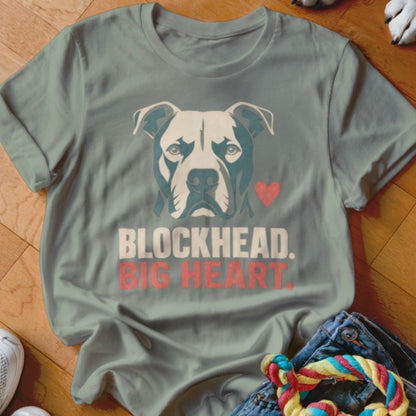 Blockhead Big Heart Shirt - The Pawsitive Initiative
