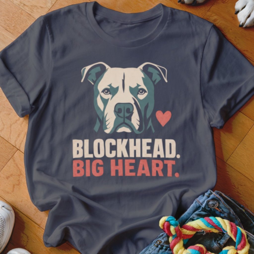 Blockhead Big Heart Shirt - The Pawsitive Initiative