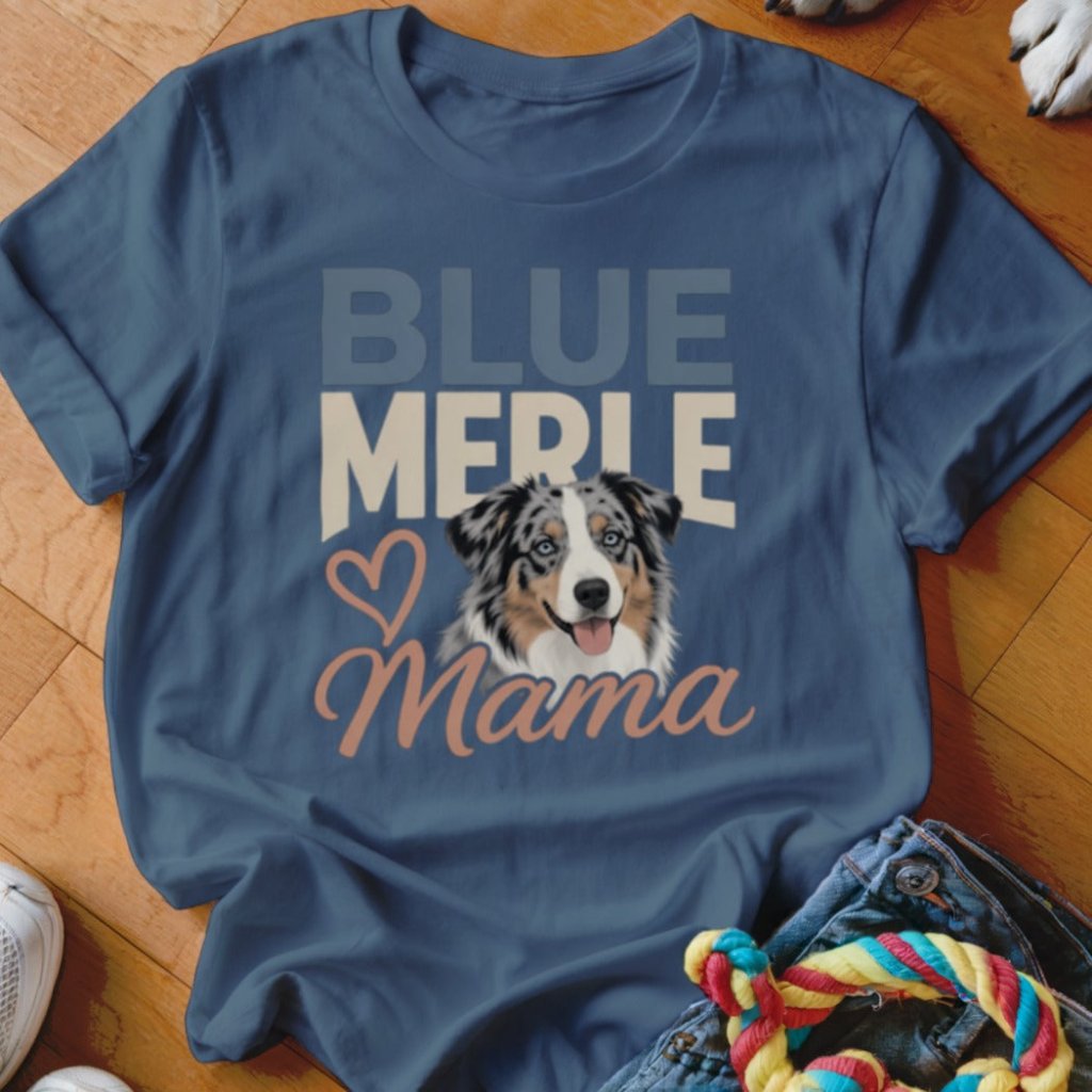Blue Merle Mama Shirt - The Pawsitive Initiative
