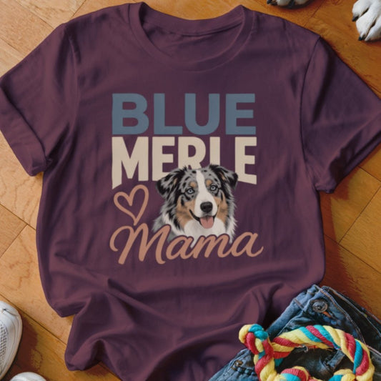 Blue Merle Mama Shirt - The Pawsitive Initiative