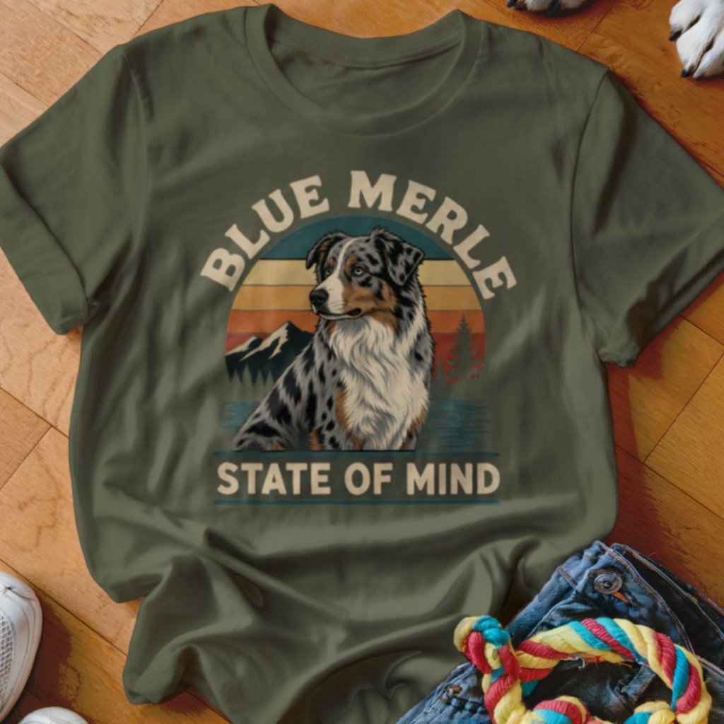 Blue Merle State Of Mind Shirt - The Pawsitive Initiative