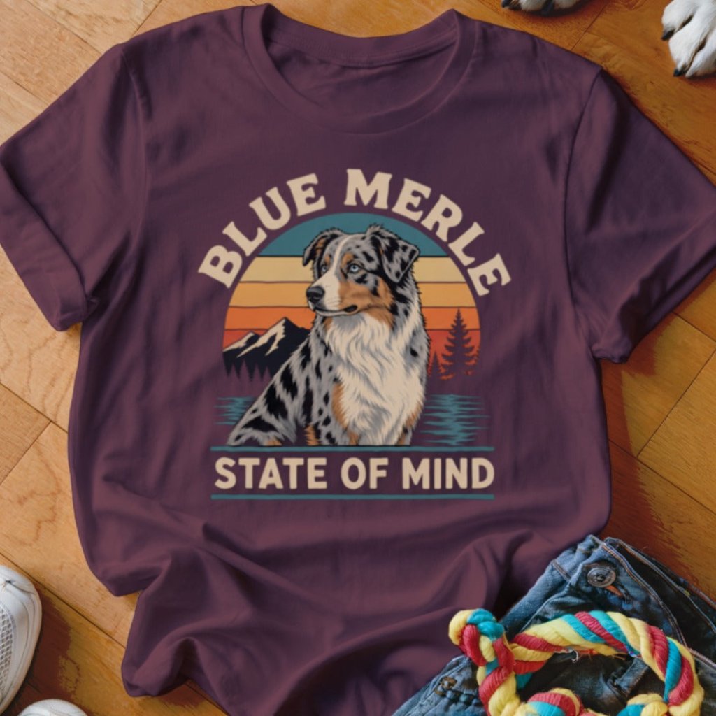Blue Merle State Of Mind Shirt - The Pawsitive Initiative