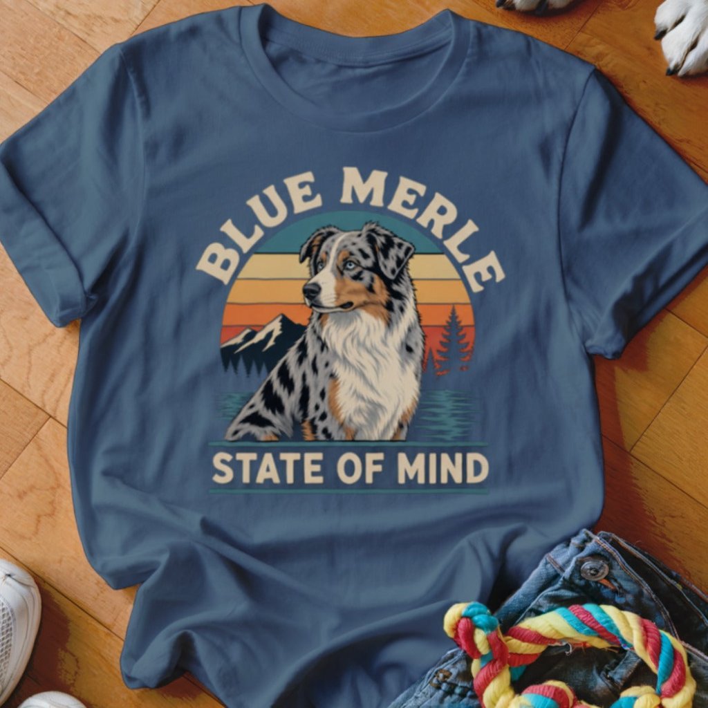 Blue Merle State Of Mind Shirt - The Pawsitive Initiative