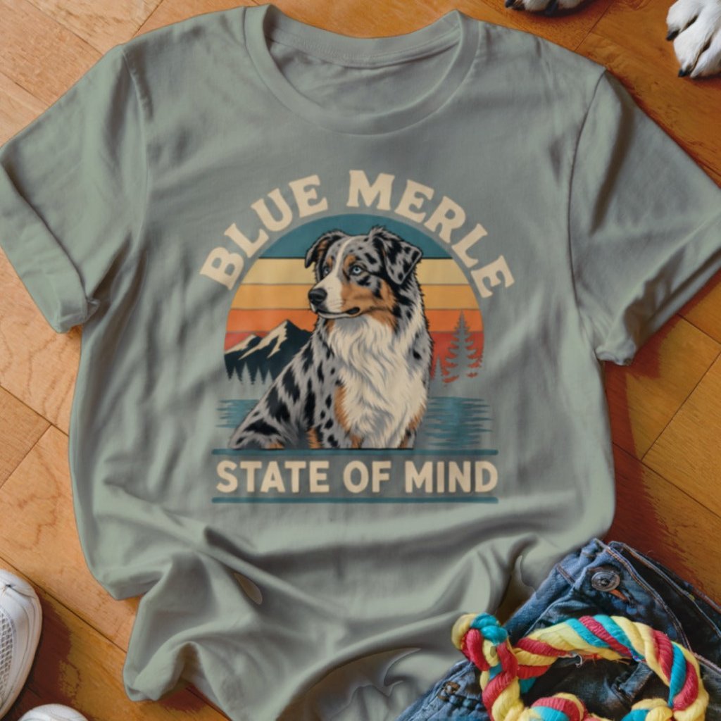Blue Merle State Of Mind Shirt - The Pawsitive Initiative