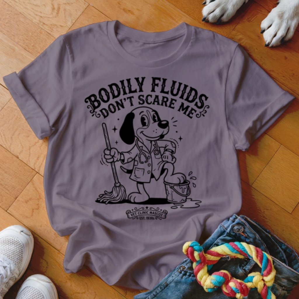 Bodily Fluids Shirt - The Pawsitive Initiative