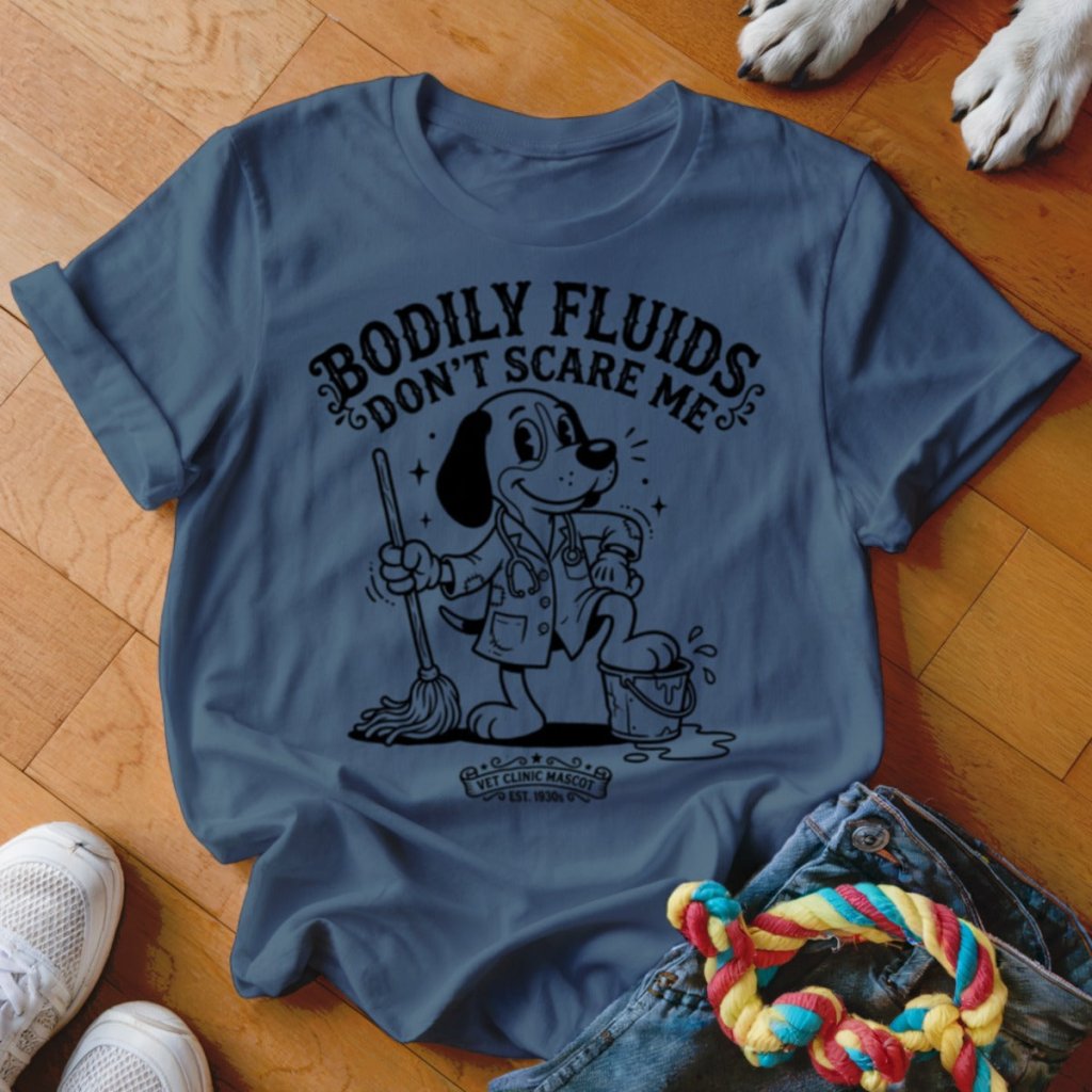 Bodily Fluids Shirt - The Pawsitive Initiative