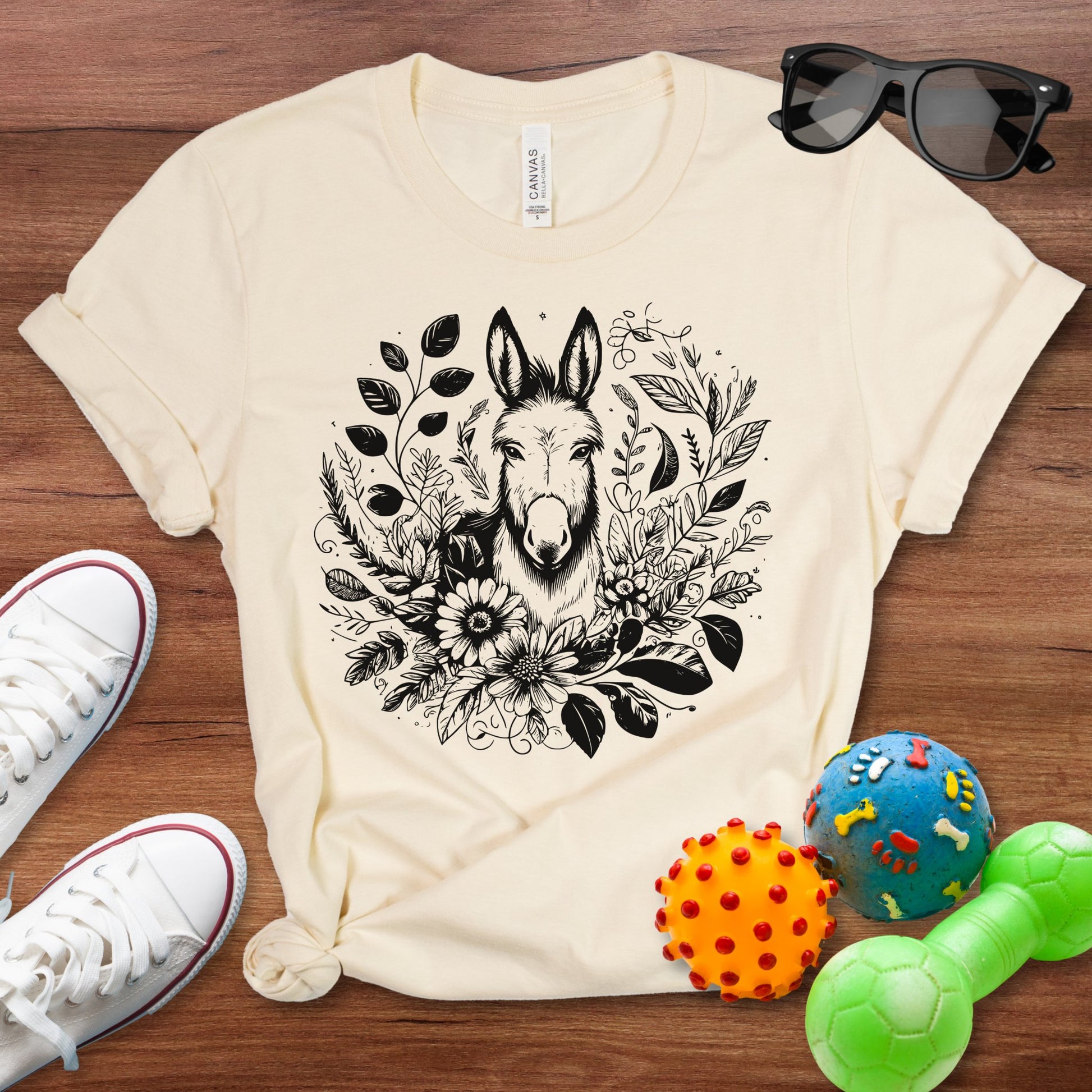 Bohemian Donkey Shirt - The Pawsitive Initiative