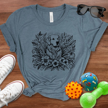 Bohemian Golden Retriever Shirt - The Pawsitive Initiative