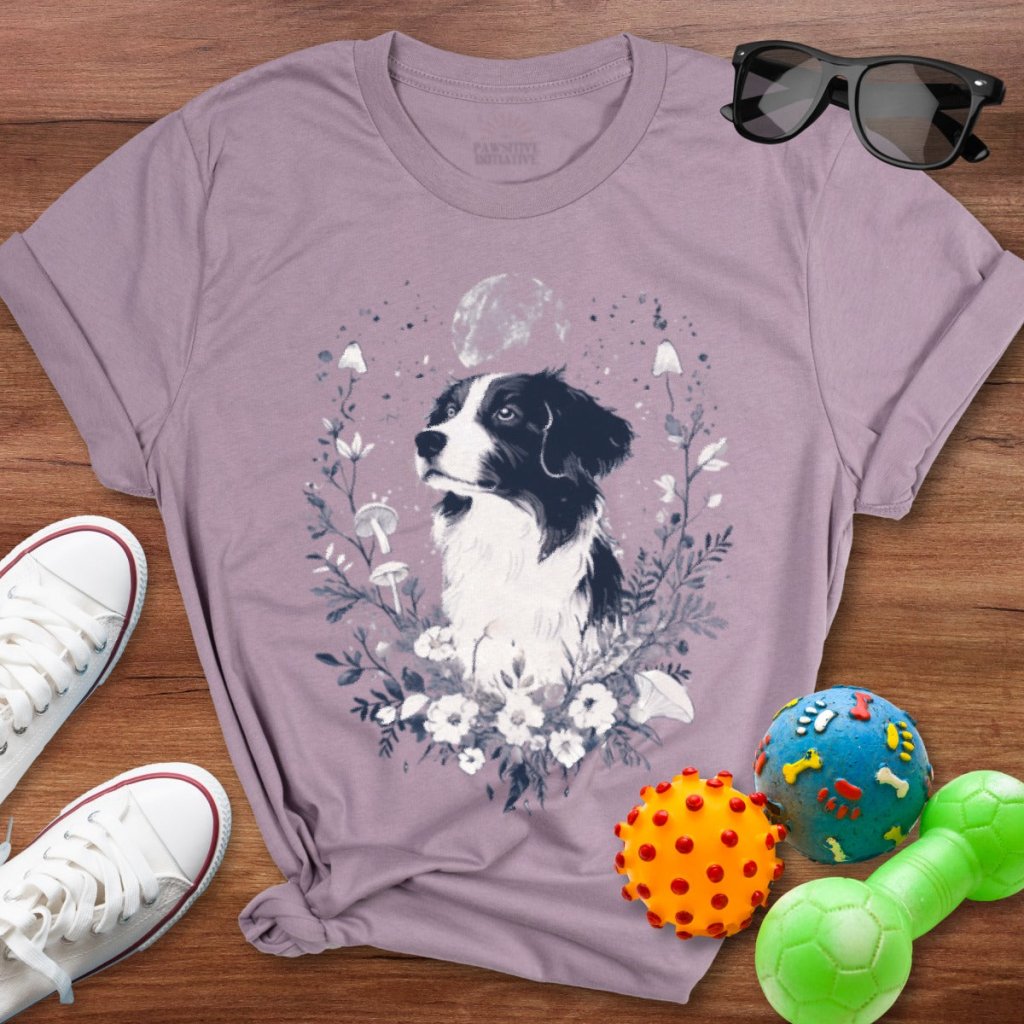 Boho Border Collie Shirt - The Pawsitive Initiative