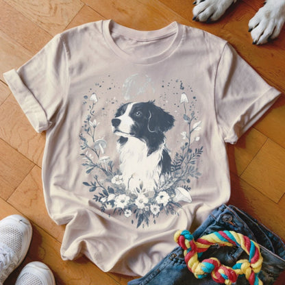 Boho Border Collie Shirt - The Pawsitive Initiative