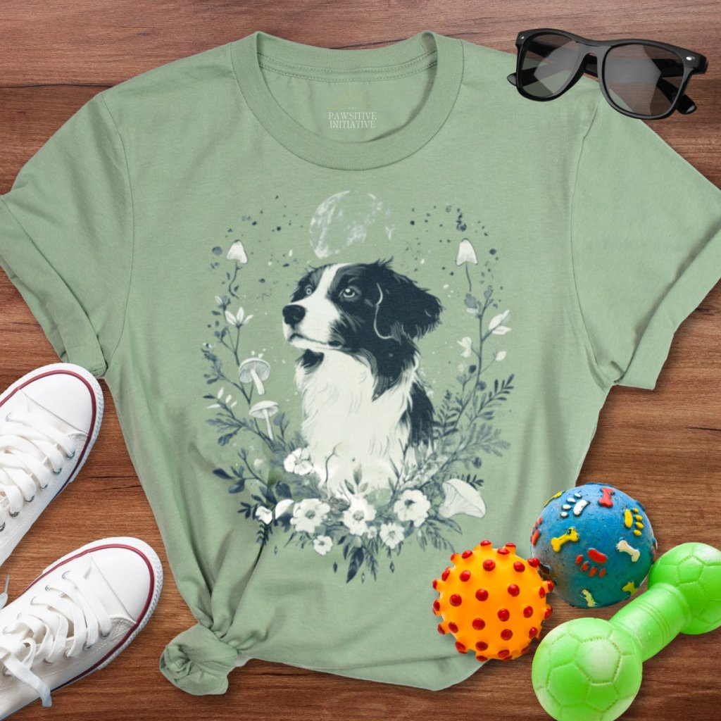 Boho Border Collie Shirt - The Pawsitive Initiative