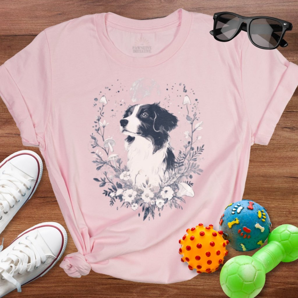 Boho Border Collie Shirt - The Pawsitive Initiative
