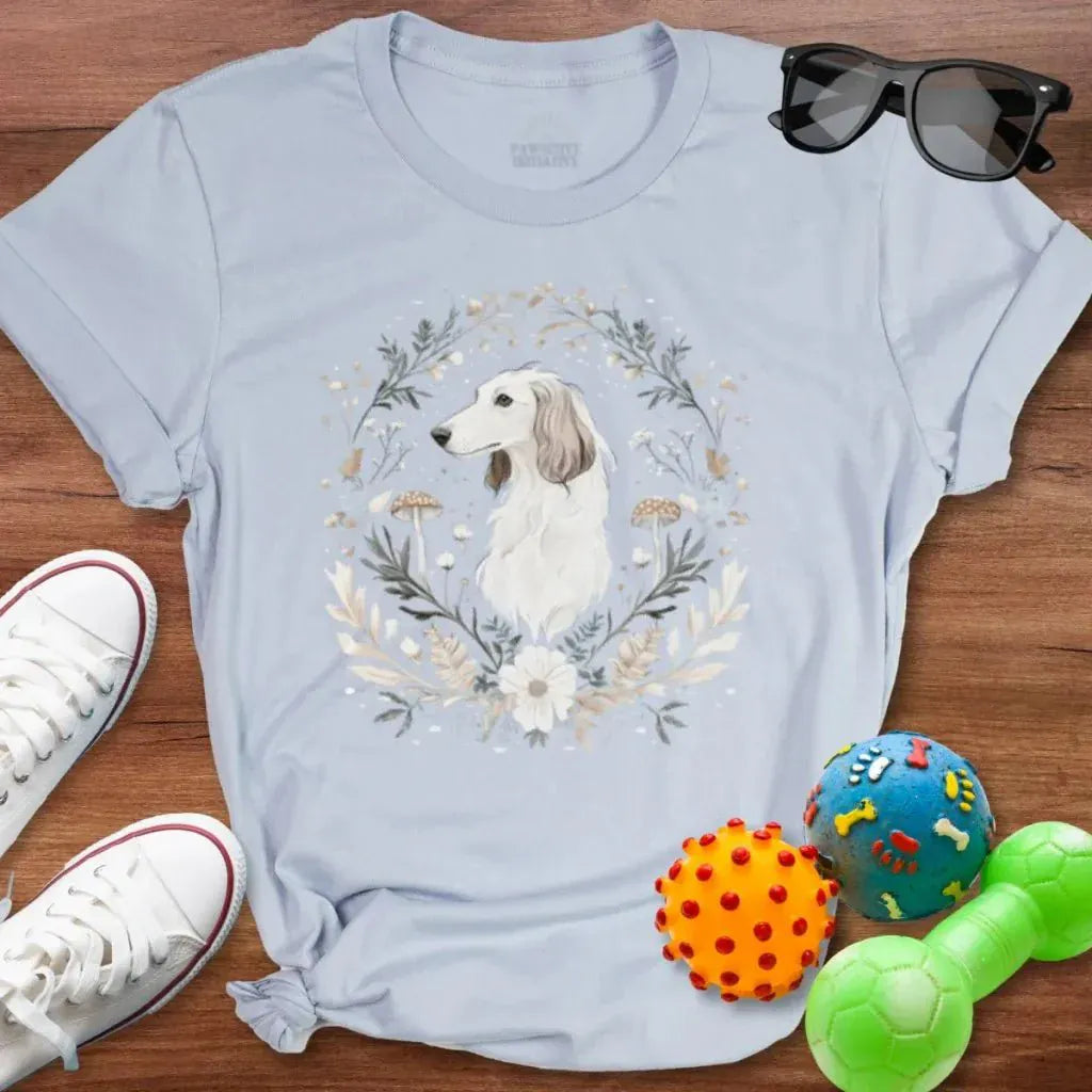 Boho Borzoi Shirt - The Pawsitive Initiative