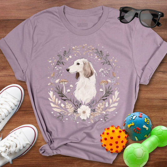 Boho Borzoi Shirt - The Pawsitive Initiative