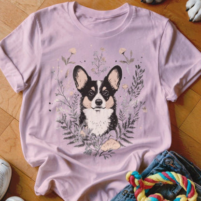 Boho Corgi Shirt - The Pawsitive Initiative