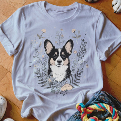 Boho Corgi Shirt - The Pawsitive Initiative