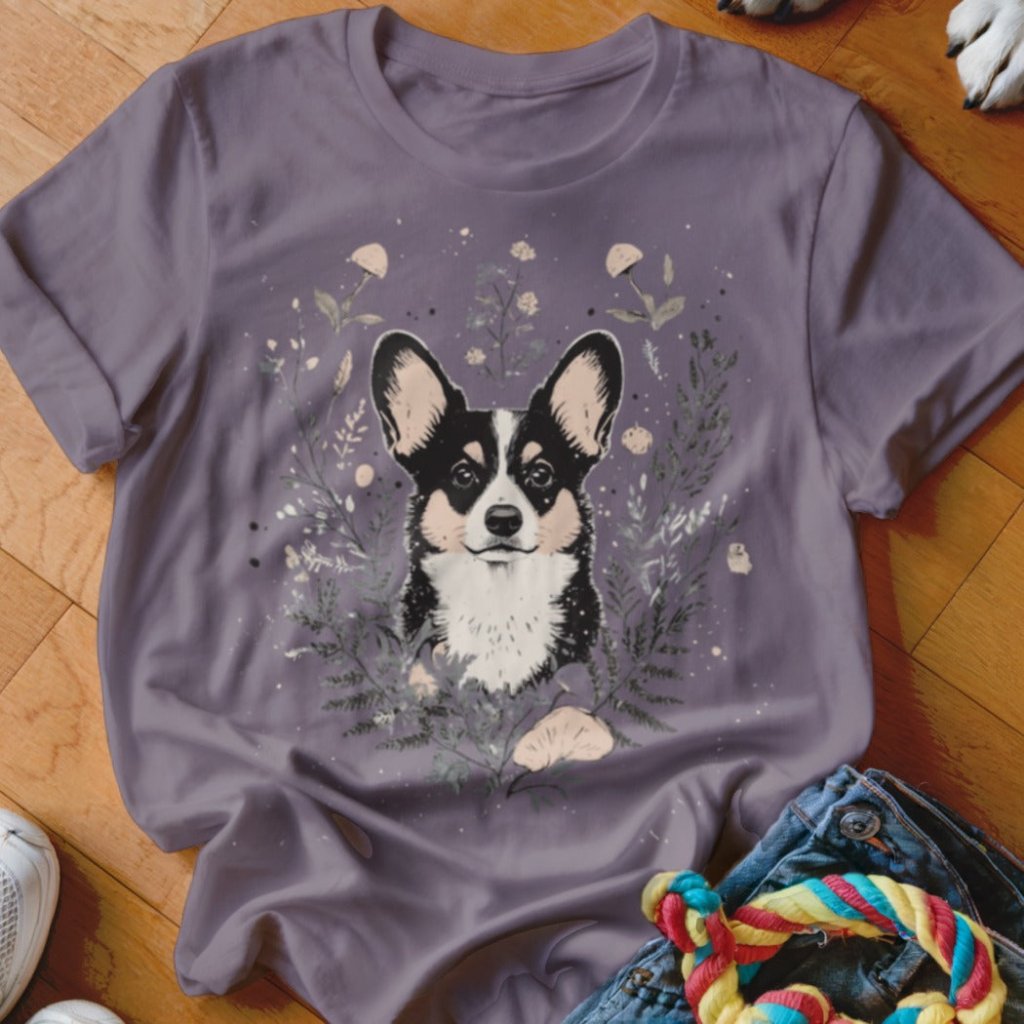 Boho Corgi Shirt - The Pawsitive Initiative