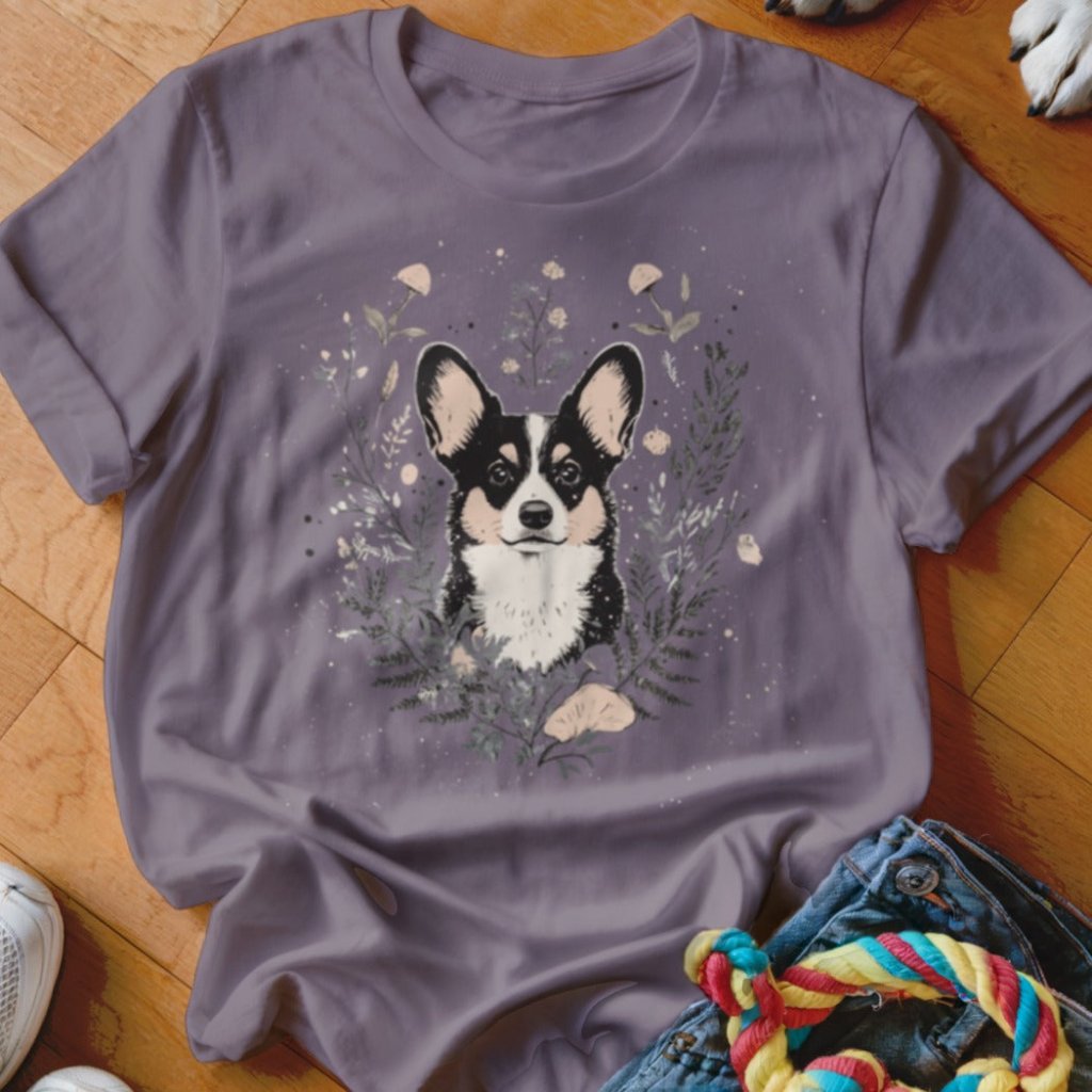 Boho Corgi Shirt - The Pawsitive Initiative
