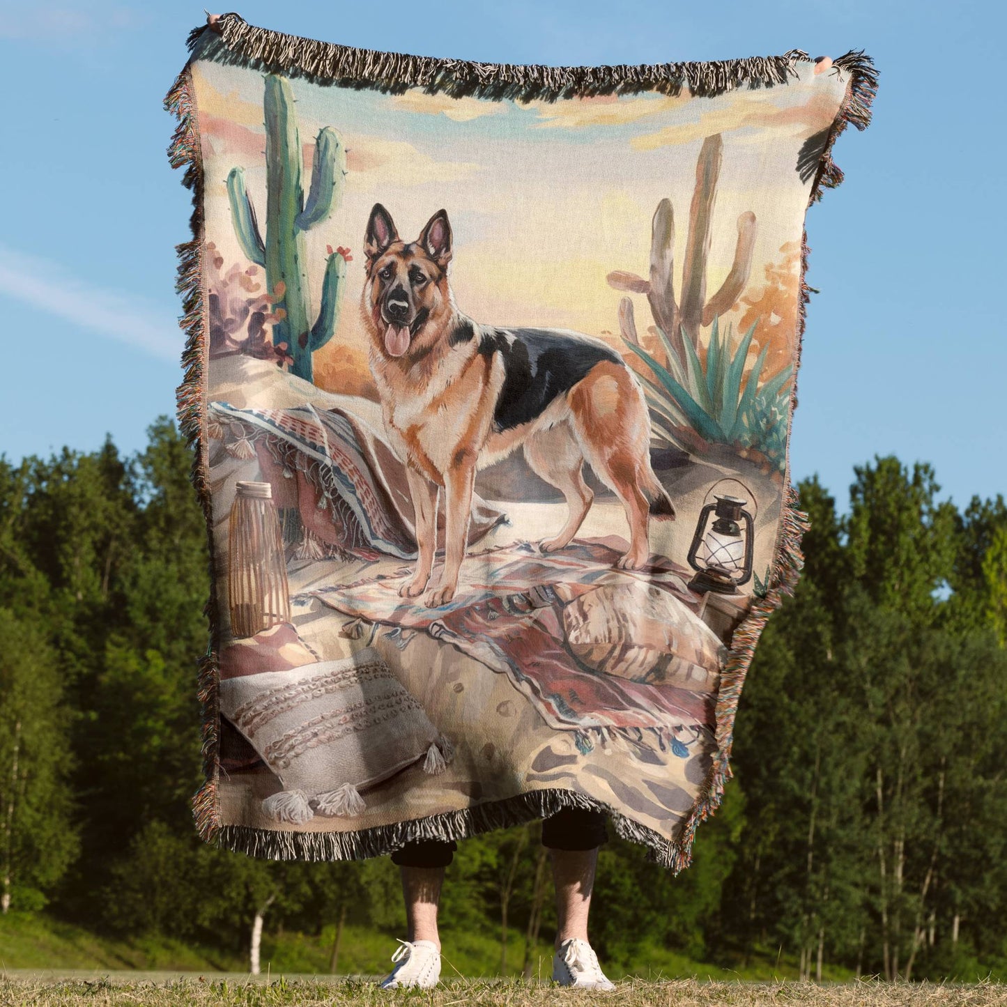 Boho Desert Blanket - The Pawsitive Initiative