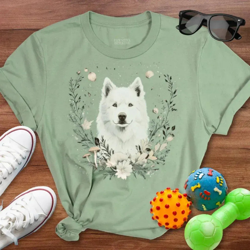 Boho Samoyed Shirt - The Pawsitive Initiative