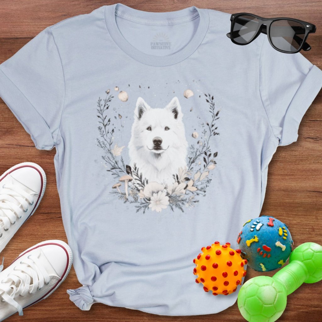 Boho Samoyed Shirt - The Pawsitive Initiative