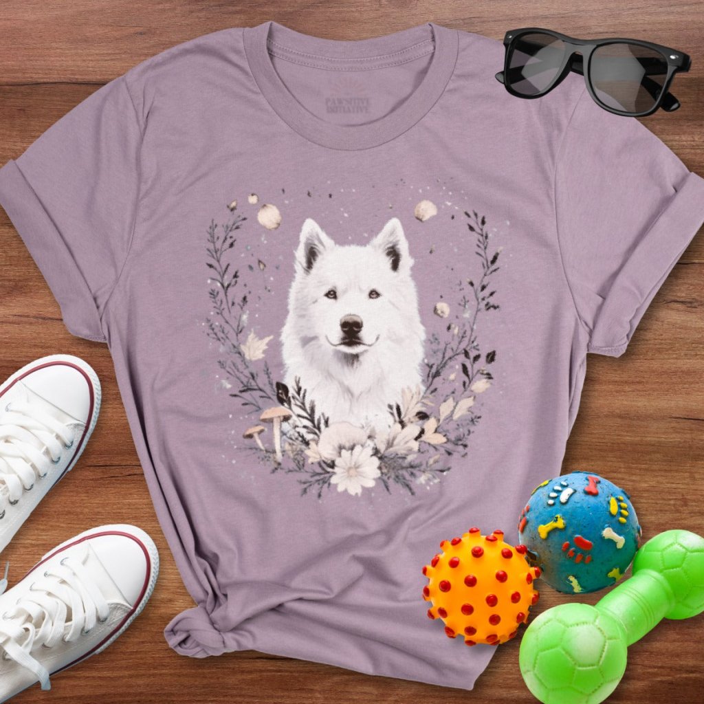 Boho Samoyed Shirt - The Pawsitive Initiative