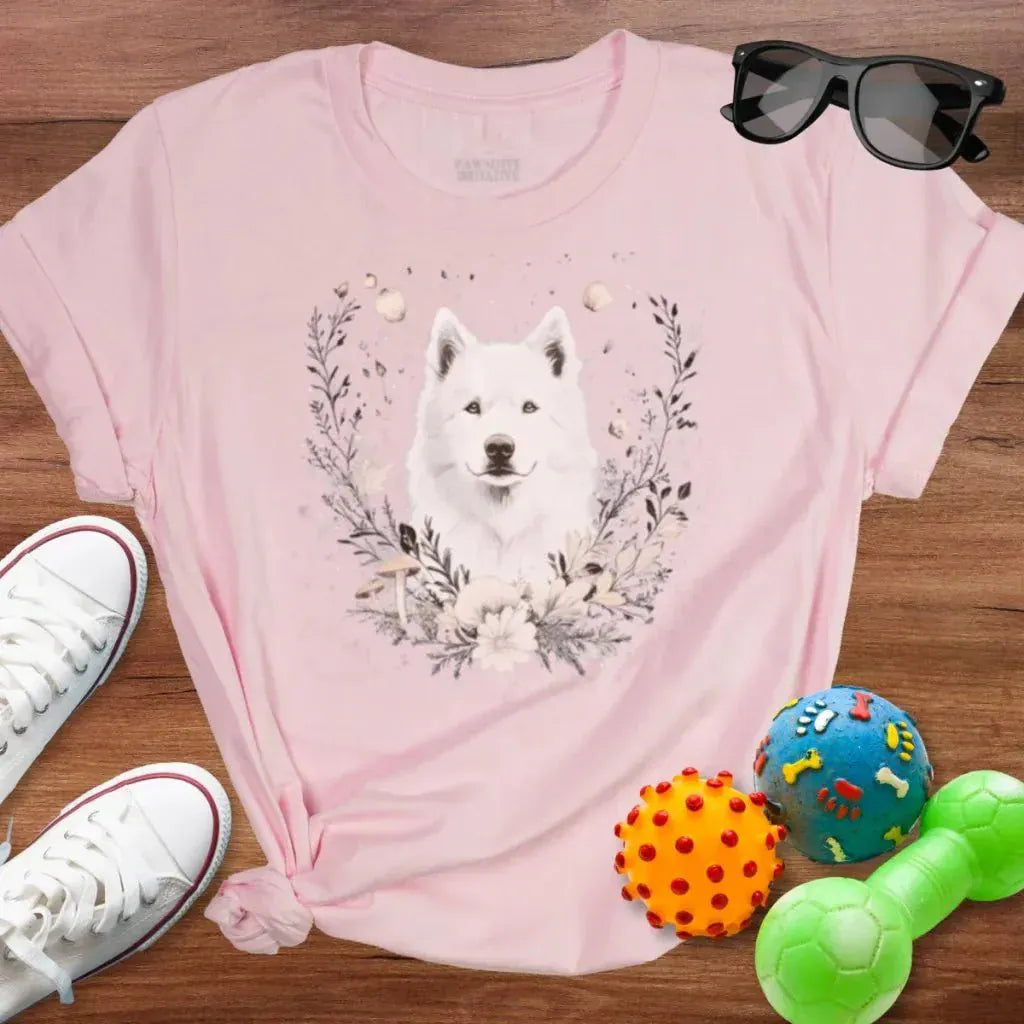 Boho Samoyed Shirt - The Pawsitive Initiative