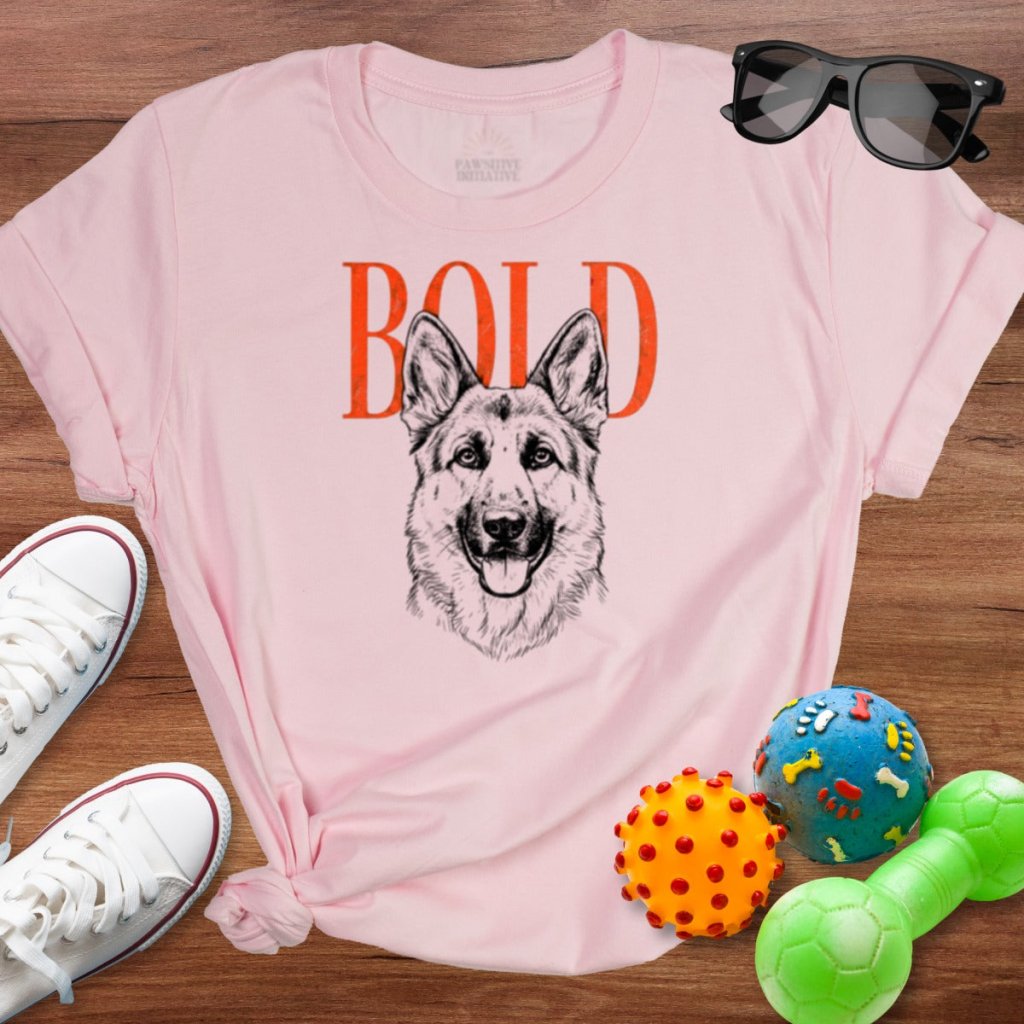 Bold GSD Shirt - The Pawsitive Initiative