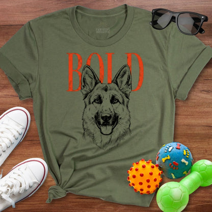 Bold GSD Shirt - The Pawsitive Initiative