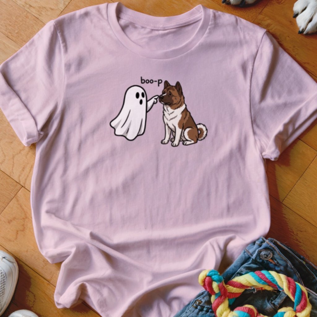 Boo-p Akita Shirt - The Pawsitive Initiative