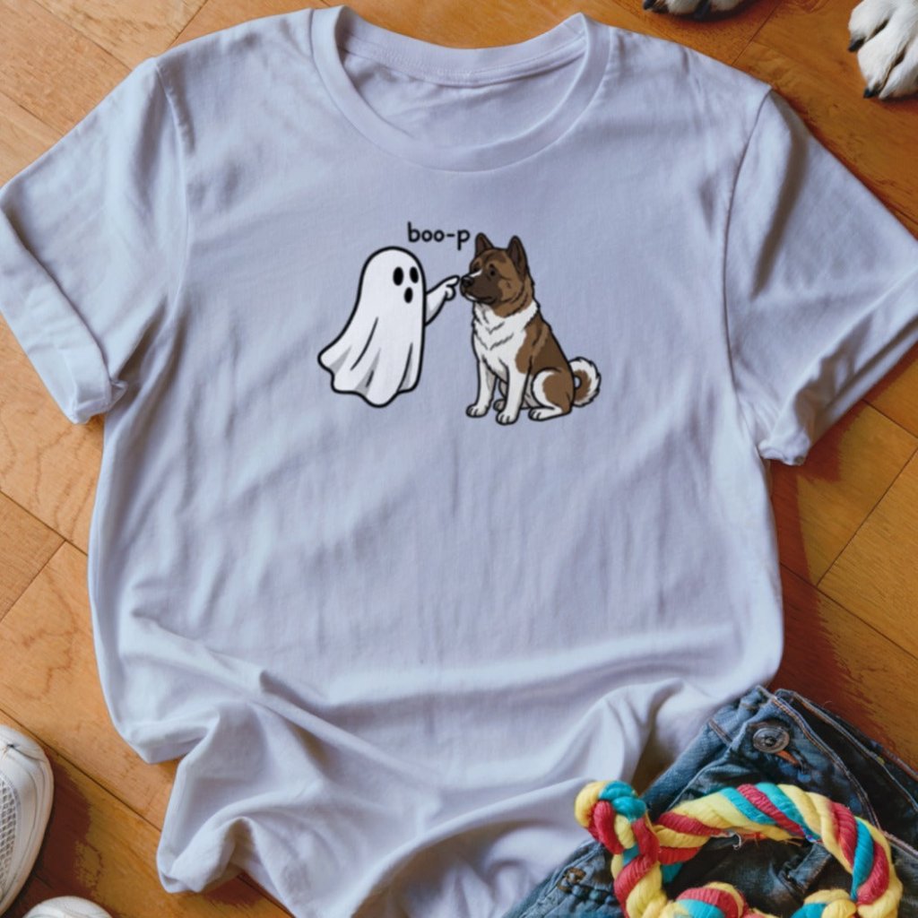 Boo-p Akita Shirt - The Pawsitive Initiative