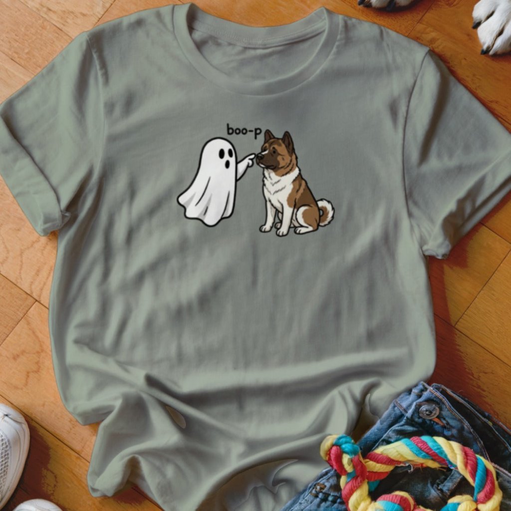 Boo-p Akita Shirt - The Pawsitive Initiative