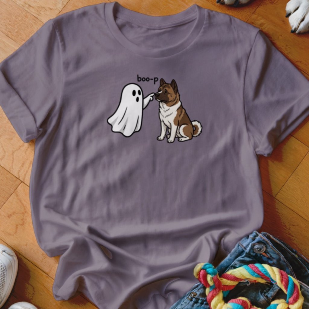 Boo-p Akita Shirt - The Pawsitive Initiative