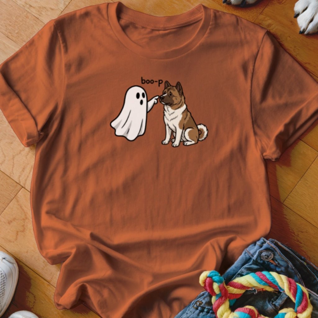 Boo-p Akita Shirt - The Pawsitive Initiative