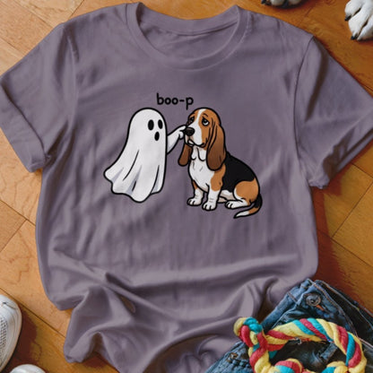 Boo-p Basset Hound Shirt - The Pawsitive Initiative